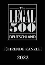The Legal 500 Deutschland - Führende Kanzlei 2022